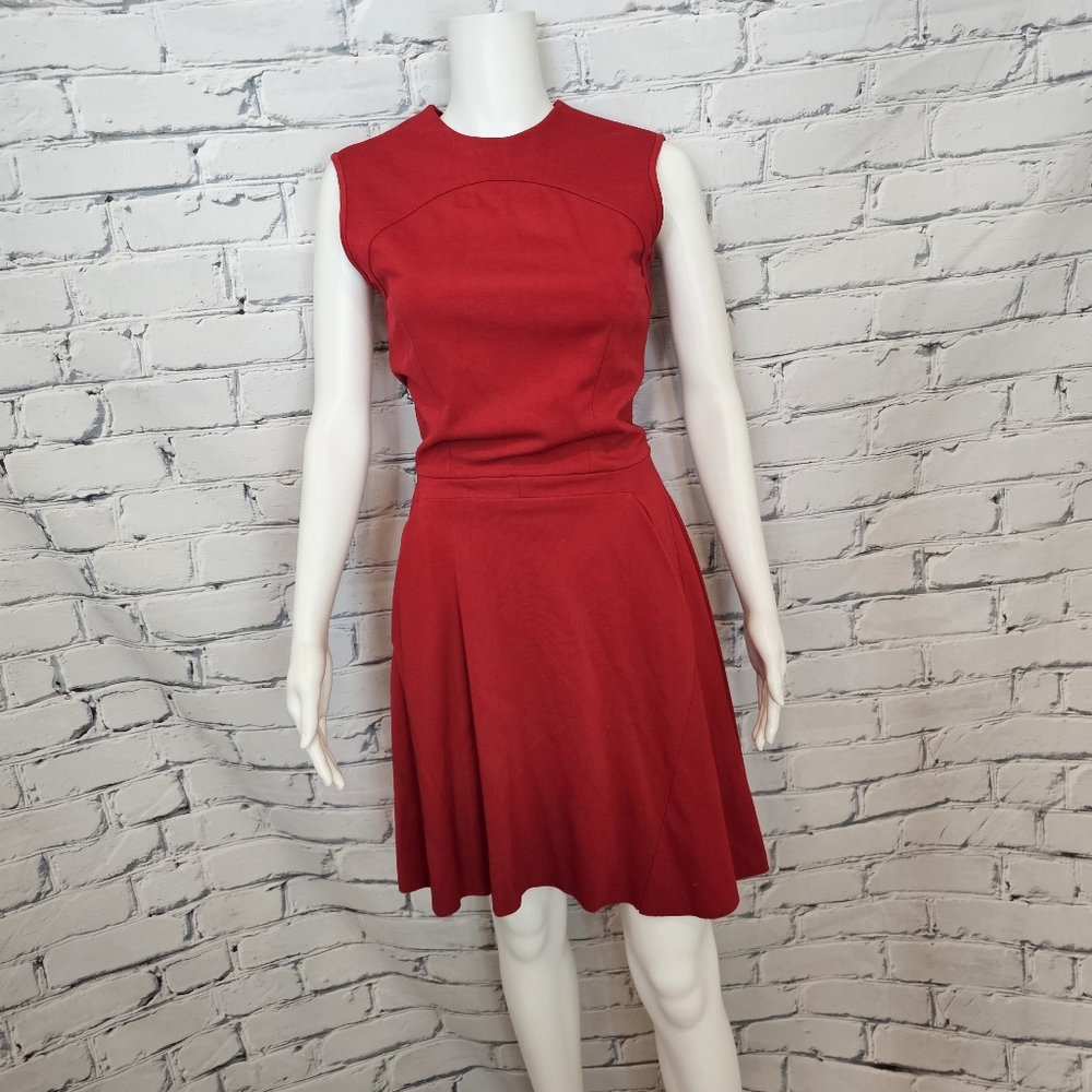Greta Constantine Vulu Dress in Red